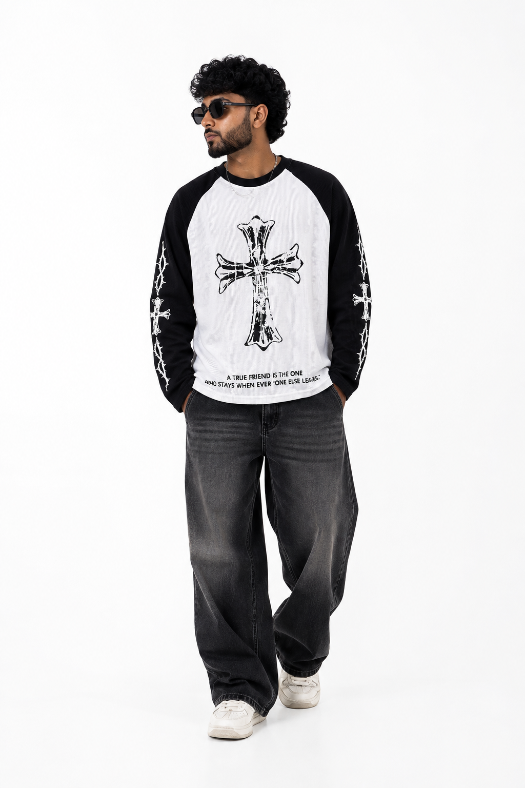 Crossbound Boxy Waffle T-Shirt