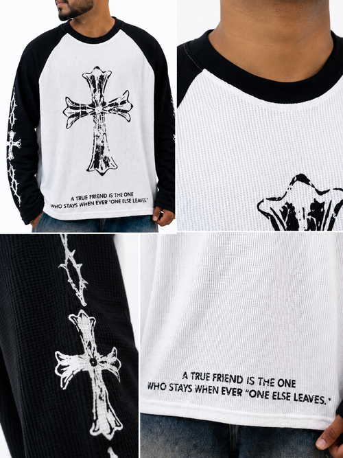 Crossbound Boxy Waffle T-Shirt