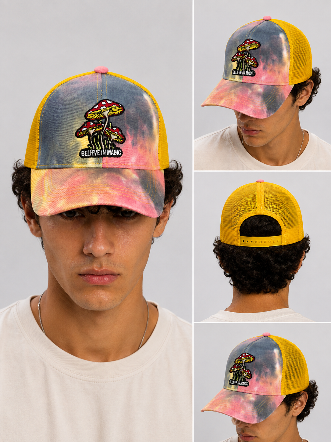 Mystic Mushroom Trucker Cap