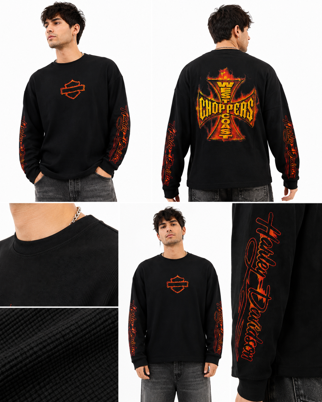 West Coast Rider Boxy Waffle T-Shirt