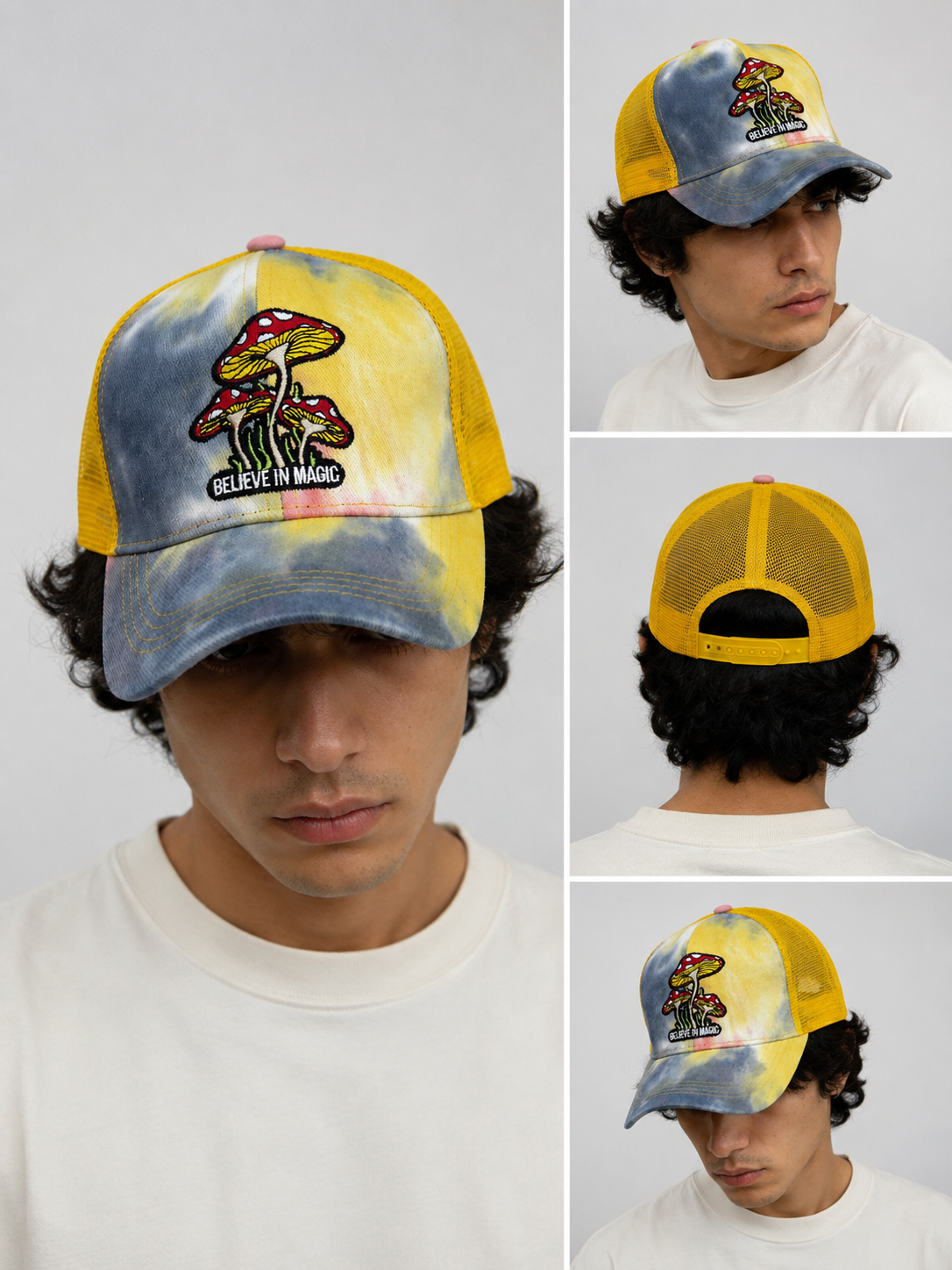 Magic Mushroom Trucker Cap