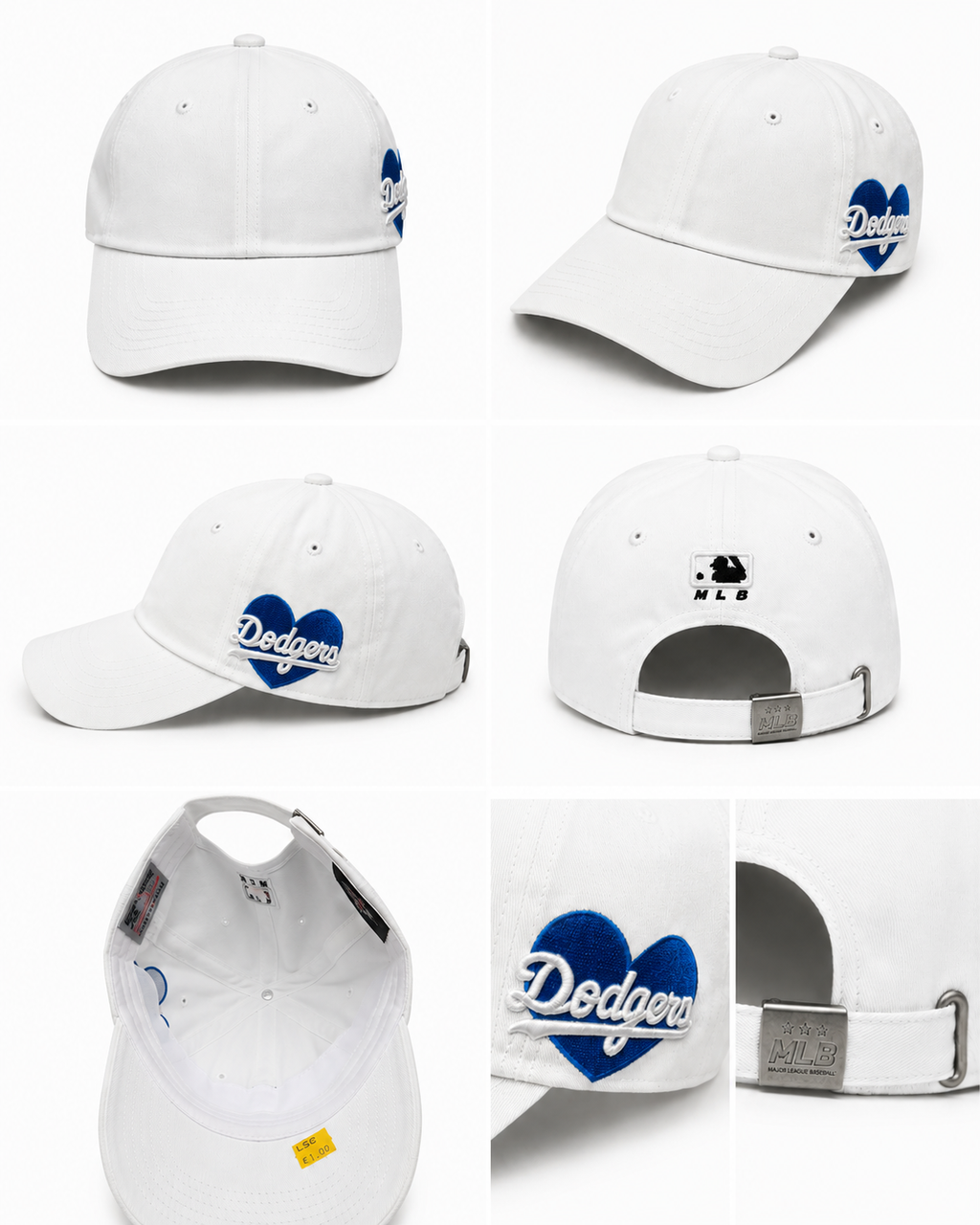 Blue Heart MLB Cap