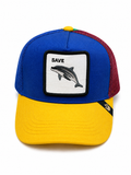 Dolphin Drift Trucker Cap