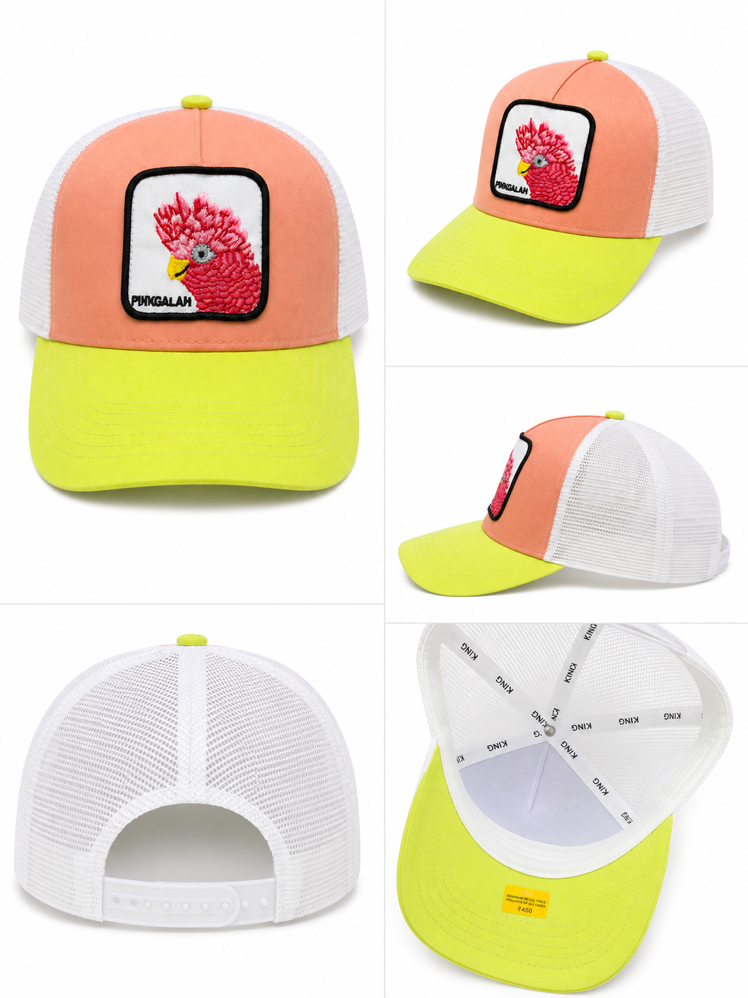 Neon Flight Trucker Cap