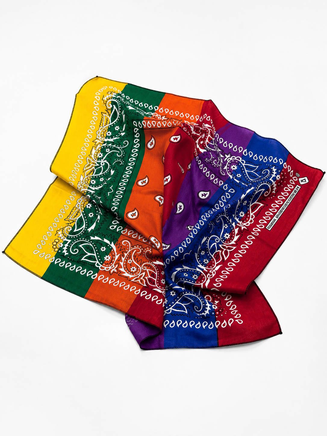 Multicolor Drip Bandana