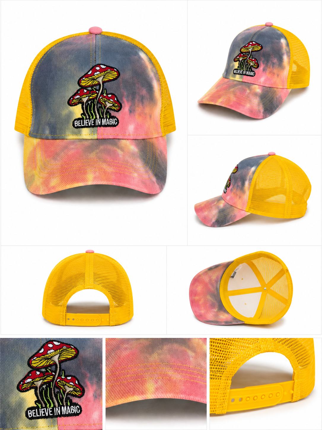 Mystic Mushroom Trucker Cap