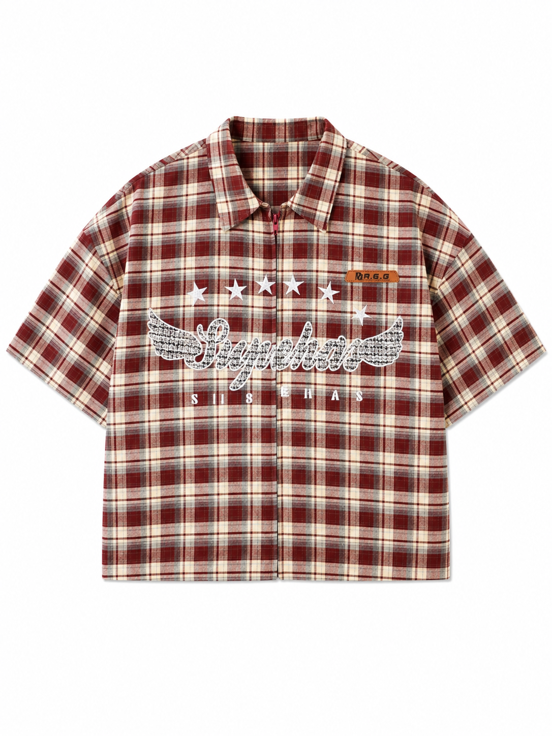 Vintage Riot Boxy Zip Shirt