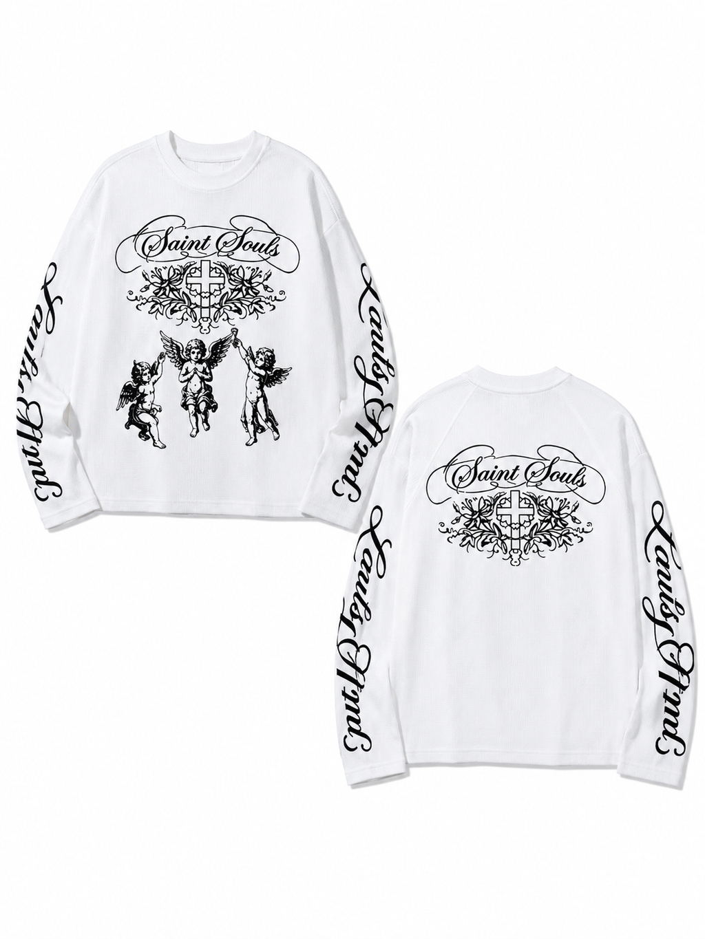 Saint Souls Boxy Waffle T-Shirt