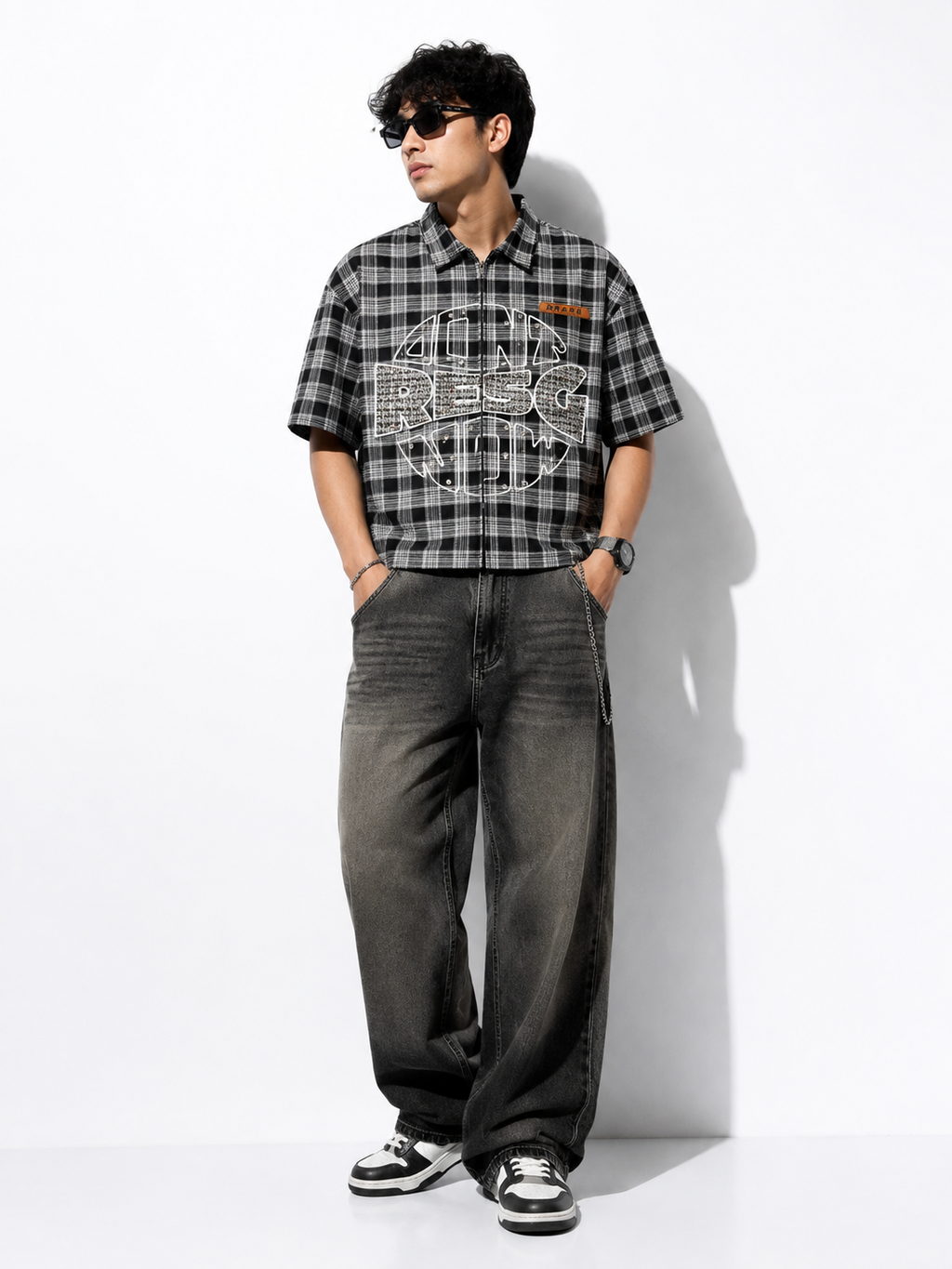 Midnight Rebel Boxy Shirt