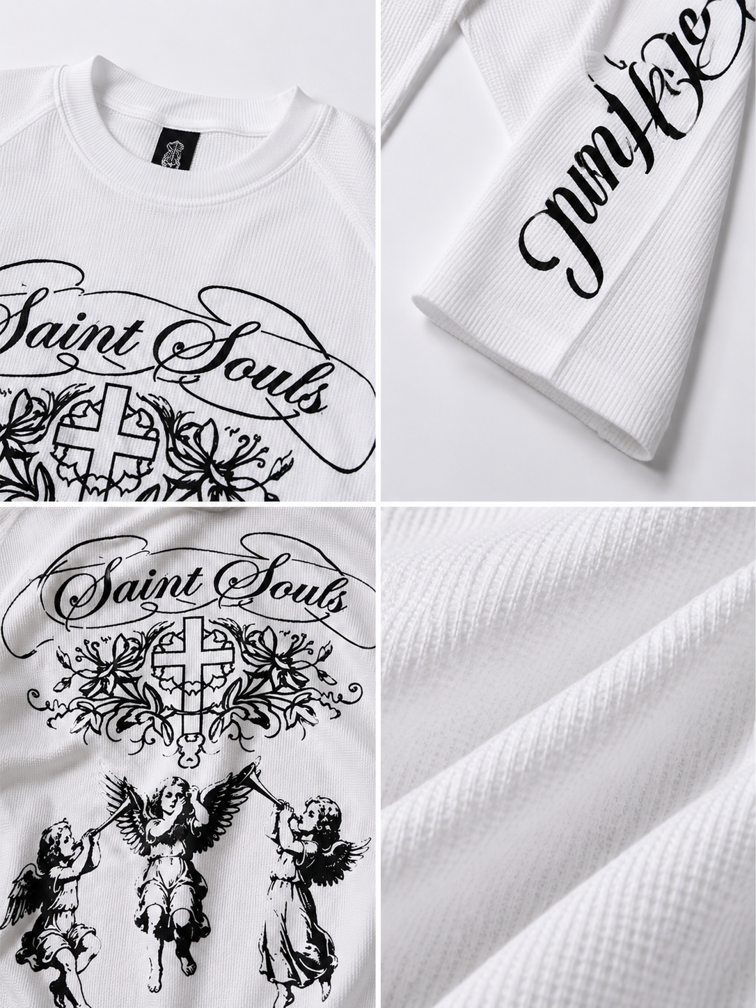 Saint Souls Boxy Waffle T-Shirt