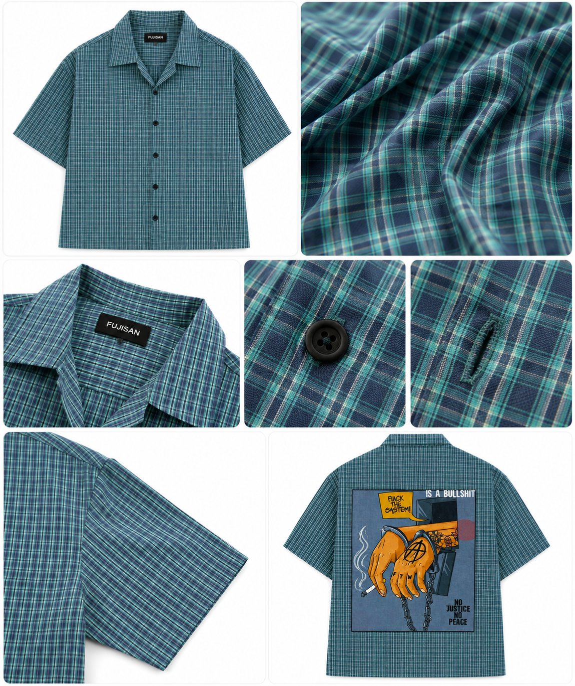 No Justice Boxy Shirt