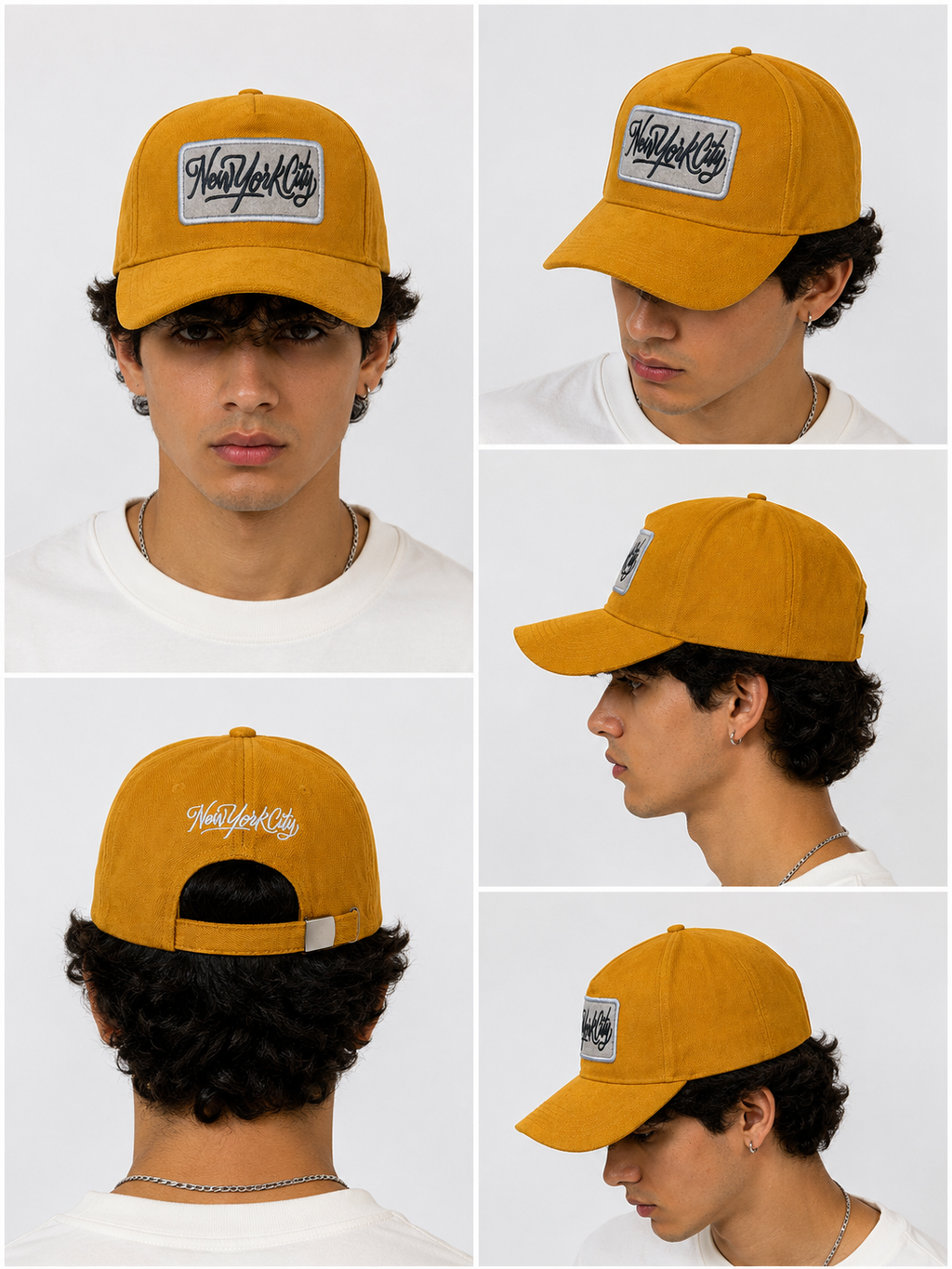 NYC Golden Patch Cap