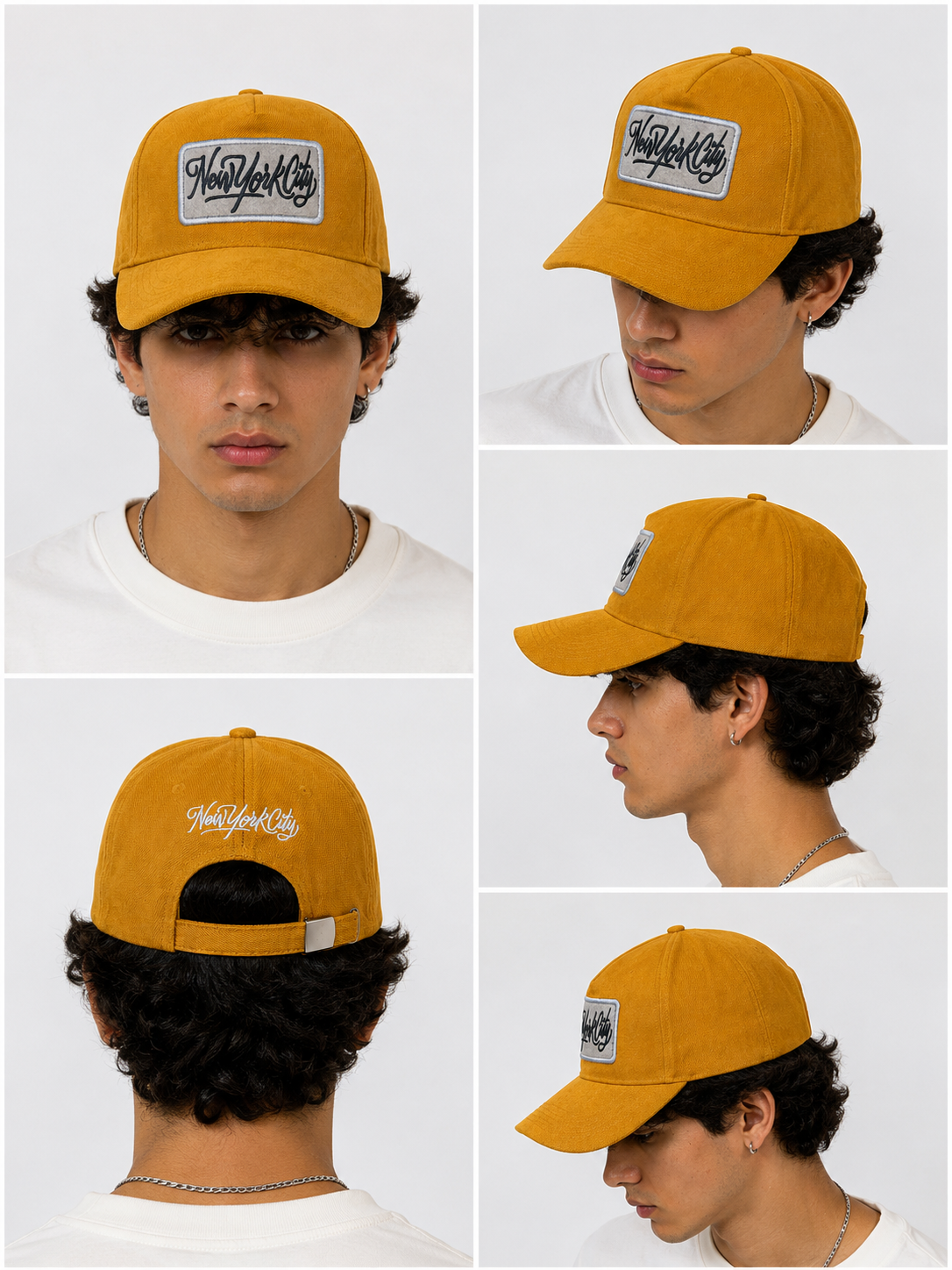 NYC Golden Patch Cap