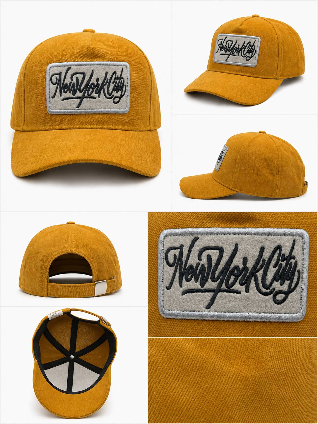 NYC Golden Patch Cap