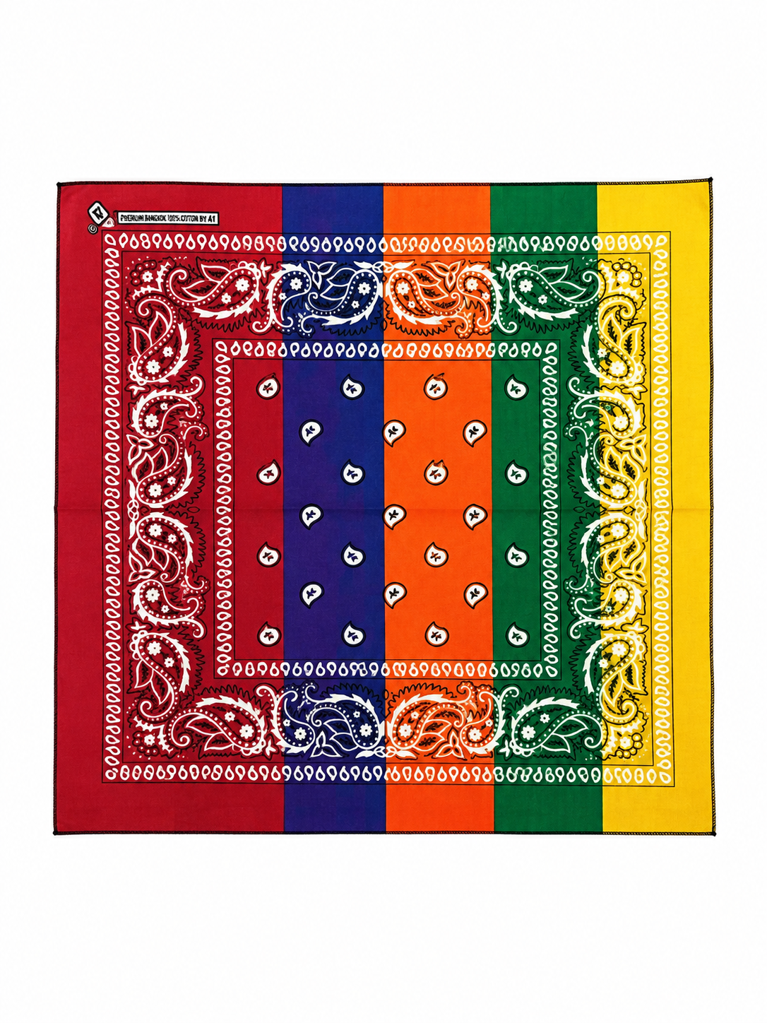 Multicolor Drip Bandana
