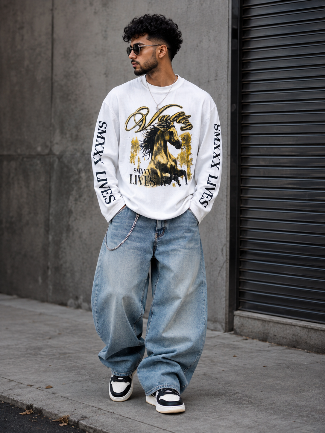 Wild Horse Boxy Waffle T-Shirt