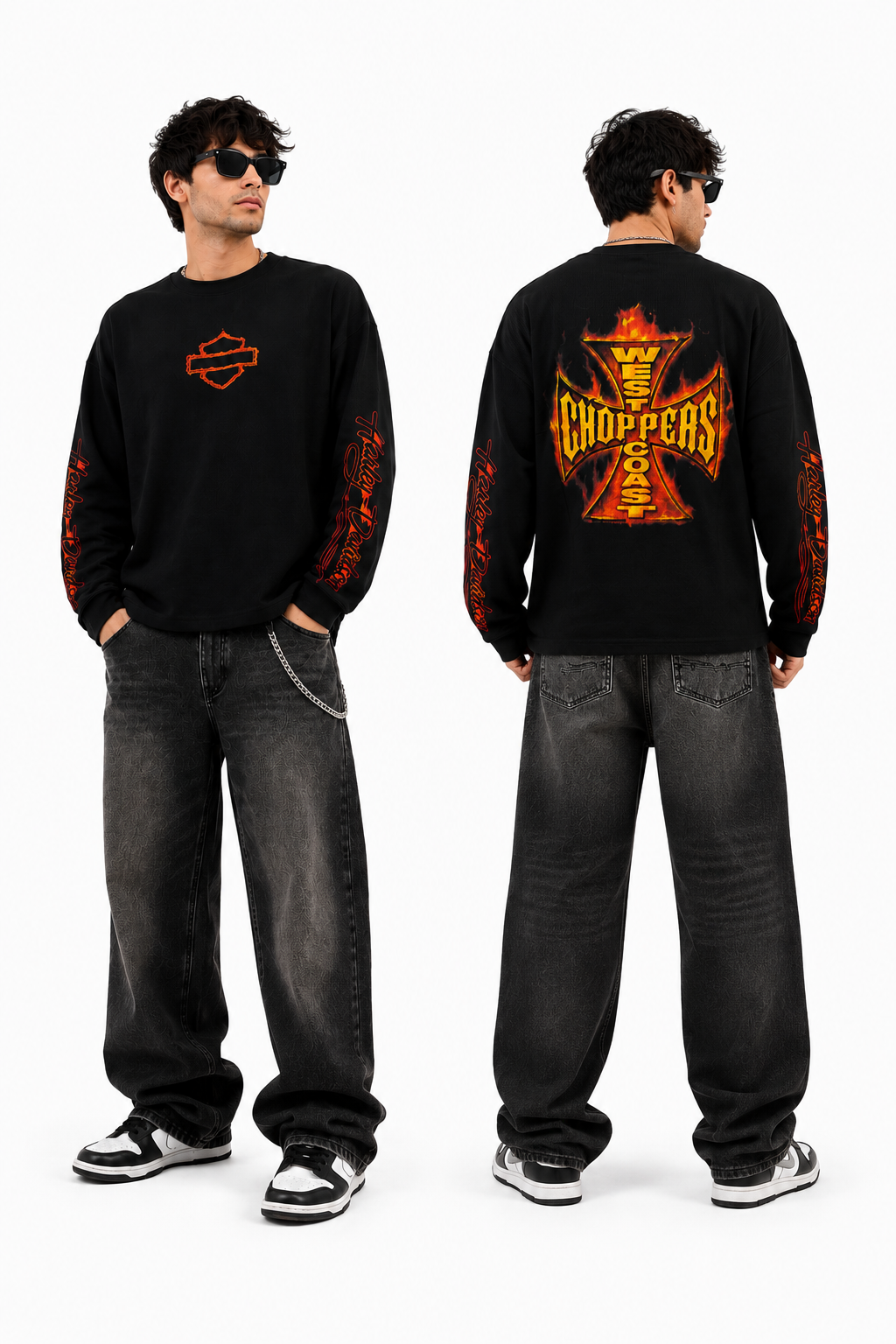 West Coast Rider Boxy Waffle T-Shirt