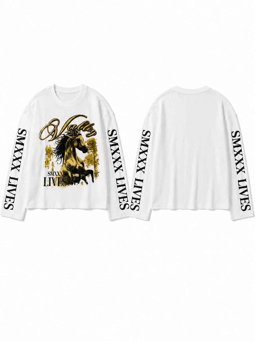 Wild Horse Boxy Waffle T-Shirt