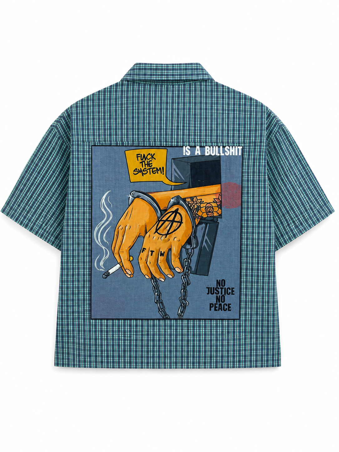 No Justice Boxy Shirt