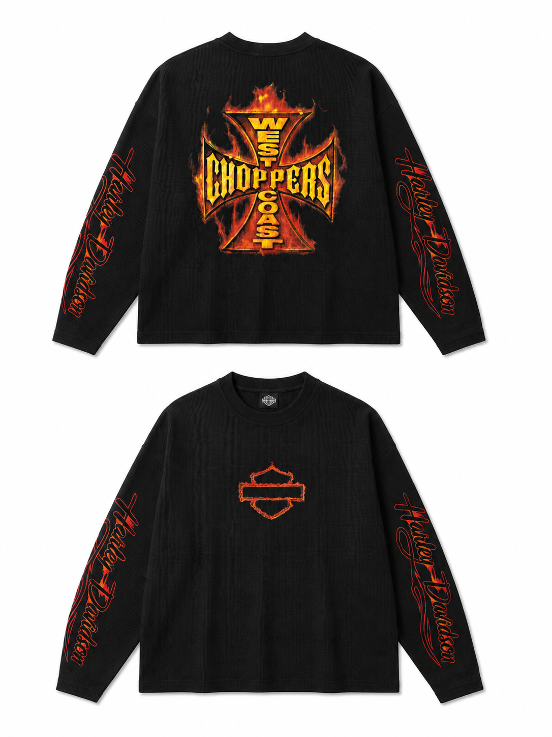 West Coast Rider Boxy Waffle T-Shirt