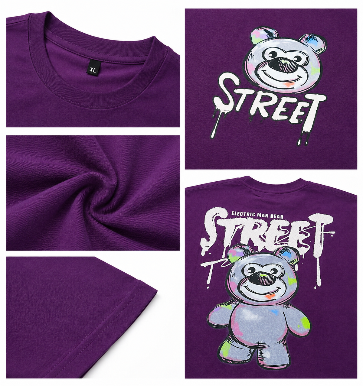Street Bear Oversized T-Shirt