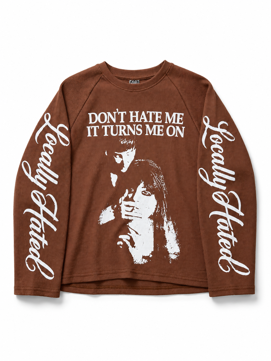 Hated Lover Boxy Waffle T-Shirt