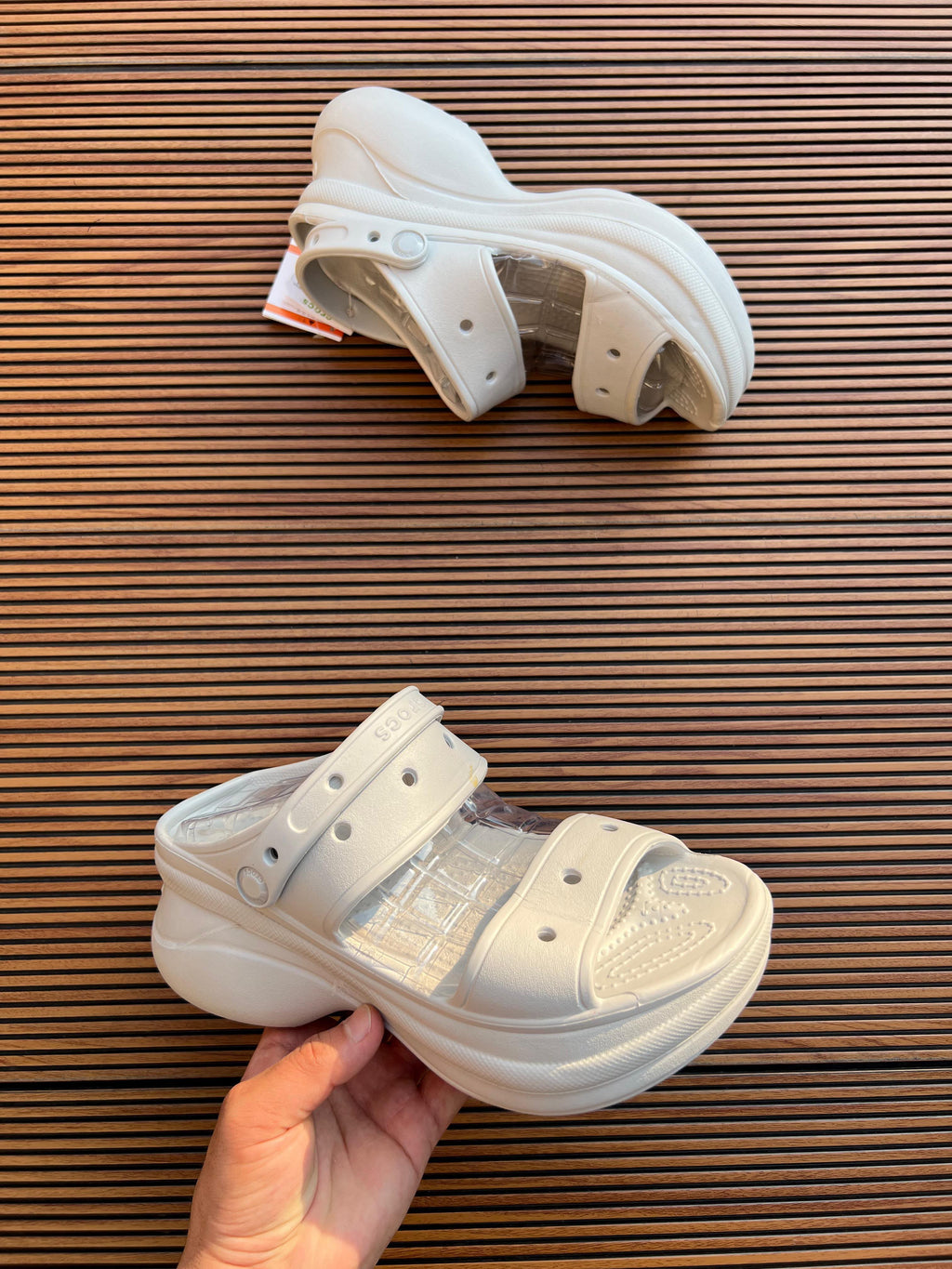 Crocs Classic Crush Sandals (Girls)