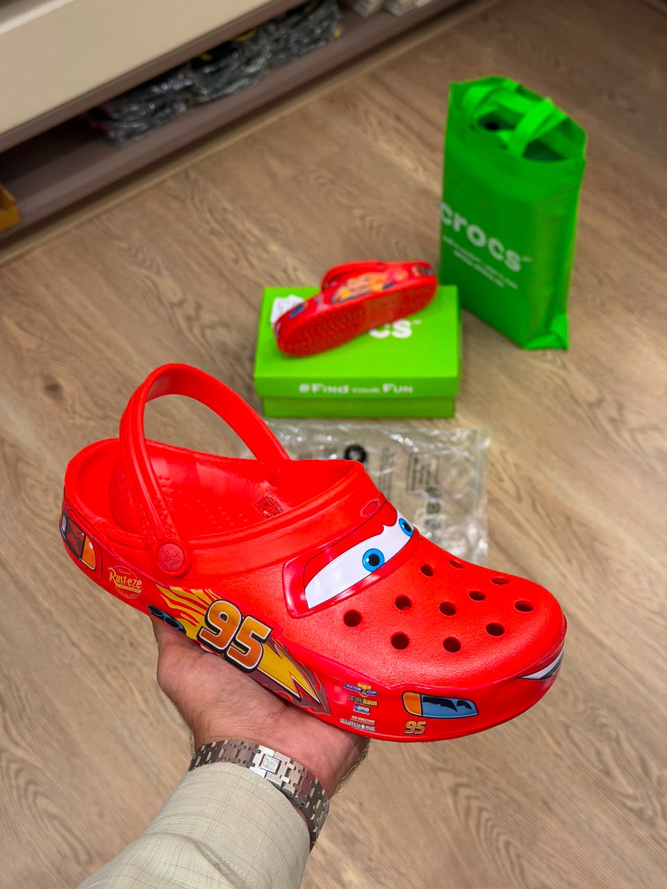 Crocs Classic Clog Lightning McQueen Edition UA Premium